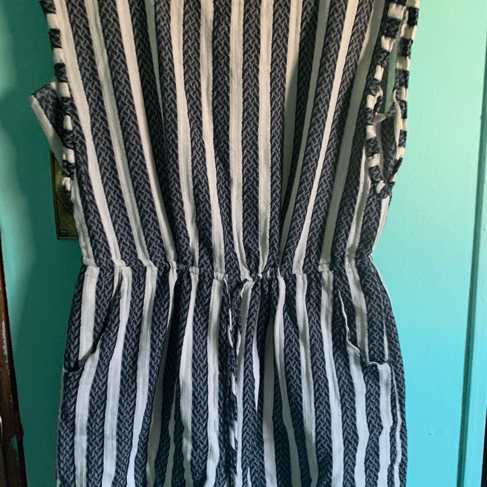 Stripped romper